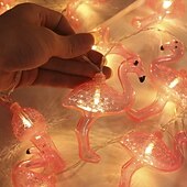 levne USB String světla-3m 1,5m flamingo string lights bateriový nebo usb provoz pohádkový string světla svatba dovolená dětský pokoj domácí dekorace