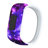 tanie Opaski do zegarków Garmin-Pasek do zegarka na Garmin Vivofit 3 Garmin vívofit jr Garmin Vivofit JR2 Silikon Zastąpienie Pasek Oddychający Pasek sportowy Mankiet