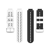 זול רצועות שעונים של Garmin-צפו בנד ל גרמין Approach S2 / S4 סיליקוןריצה תַחֲלִיף רצועה נושם רצועת ספורט אבזם קלאסי צמיד
