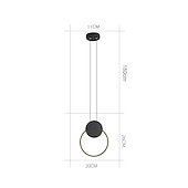 economico Luci Isola cucina-luce a sospensione a led luce isola moderna lampada da comodino rotondo quadrato rettangolo stile metallo geometrico minimalista finiture verniciate contemporaneo 110-120v 220-240v