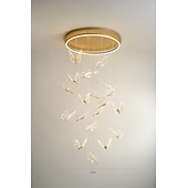 economico Luci Isola cucina-lampada a sospensione a led 35 cm lampada a sospensione a design singolo in acrilico stile nordico a led 110-240 v
