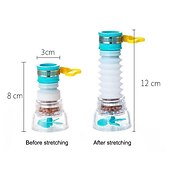 cheap Faucet Sprayer-360 Rotatable Bent Water Saving Tap Aerator Diffuser Faucet Nozzle Filter Water Filter Swivel Head Kitchen Faucet Bubbler