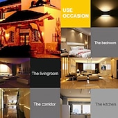 cheap Indoor Wall Lights-Lightinthebox LED Wall Lights G9 9W Floor Lamps Modern Wall Lamps for Living Room Bedroom Hallway Home Room Decorations Aluminum Material 220-240/ 110-120V