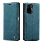cheap Other Phone Case-Xiaomi Full Body Case Leather Wallet Card Redmi K30S redmi k30 pro Mi 11 Lite Note 10 Pro Max Wallet Card Holder Flip Solid Colored PU Leather TPU