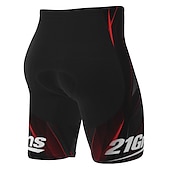 billiga Shorts, tights och byxor för män-Herr Cykelvägshorts Cykelshorts Cykel Shorts Byxor Bergscykling Vägcykling sporter 3D Tablett Cykel Andningsfunktion Snabb tork Svart Gul Polyester Elastan Kläder Cykelkläder