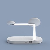 baratos Carregadores Sem Fio-Carregador Sem Fios 15 W Potência de saída Estação de carregamento sem fio Carregamento rápido sem fio Magnética 5 em 1 Para Magsafe iPhone 14/13/12 Pro Max Mini, iWatch SE/8/7/6/5/4/3/2/1