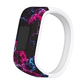 tanie Opaski do zegarków Garmin-Pasek do zegarka na Garmin Vivofit 3 Garmin vívofit jr Garmin Vivofit JR2 Silikon Zastąpienie Pasek Oddychający Pasek sportowy Mankiet