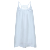 billige Sundresses-Dame Mini kjole Kjole med stropper Fritid Normal Ren farge Ermeløs lysende grønne Svart Hvit Oransje Sommer Vår