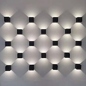 economico applique da esterno-All&#039;aperto Pretezione per occhi LED Illuminazione esterna da parete Camera da letto All&#039;aperto Alluminio Luce a muro IP65 85-265V 5-6 W