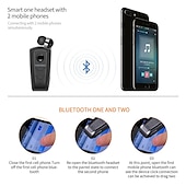 cheap Telephone &amp; Business Headsets-Fineblue F910 Collar Clip Bluetooth Headset Bluetooth5.0 Ergonomic Design Stereo Long Battery Life for Apple Samsung Huawei Xiaomi MI  Mobile Phone Christmas Gift