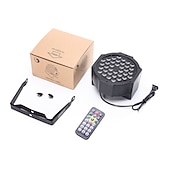 זול תאורת במה-led strobe stage par light 36w uv blacklight 36 לדים עם שלט רחוק למסיבה דיסקו מועדון ktv חתונה