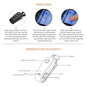 cheap Telephone &amp; Business Headsets-Fineblue F910 Collar Clip Bluetooth Headset Bluetooth5.0 Ergonomic Design Stereo Long Battery Life for Apple Samsung Huawei Xiaomi MI  Mobile Phone Christmas Gift