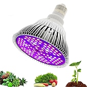 cheap Plant Growing Lights-LED Plant Grow Light Lamp Bulb Full Spectrum E27 Phytolamp Full Range ffor Indoor Plants Greenhouse Vegetables Succulent Hydroponics Organic Seedlings 1pc