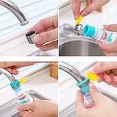 cheap Faucet Sprayer-360 Rotatable Bent Water Saving Tap Aerator Diffuser Faucet Nozzle Filter Water Filter Swivel Head Kitchen Faucet Bubbler