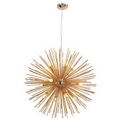 cheap Chandeliers-LED Pendant Light Crystal Chandelier 9-Light Firework Modern Sputnik Chandelier Pendant Light Fixture for living room Dining Room and Bedroom