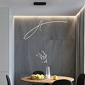 ieftine Lumini insulare-pandantiv cu LED lumina modernă a insulei include versiune reglabilă 95cm candelabru cu design unic, finisaje din aluminiu vopsite artistic 110-120v 220-240v