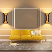 cheap Outdoor Wall Lights-1-Light 20cm Outdoor LED Wall Light Multi Color Up and Down Lighting Indoor Wall Lamp Hotels Courtyards Passages Gates Porch Corridor Modern 90-264V