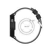 זול רצועות שעונים של Garmin-צפו בנד ל גרמין Approach S2 / S4 סיליקוןריצה תַחֲלִיף רצועה נושם רצועת ספורט אבזם קלאסי צמיד