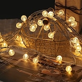 economico Plug in elettrico-globo luci della stringa 10m 100 led mini palla fata luce all&#039;aperto decorazione di cerimonia nuziale luci impermeabile per interni esterni camera da letto festa giardino albero di natale decor plug