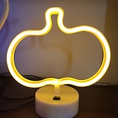 preiswerte Neon-LED-Beleuchtung-Flamingo Kokosnussbaum Engel Dekorations Beleuchtung 3D Nachtlicht Kinderzimmer Nachtlicht Nächtliche Beleuchtung lieblich Geburtstag Mit USB-Anschluss ON / OFF Ramadan Festival Neujahr AAA-Batterien