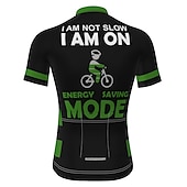 voordelige Heren shirts-21Grams Voor heren Wielrenshirt Korte mouw Fietsen Kleding Bovenlichaam met 3 achterzakken Bergracen Wegwielrennen Ademend Zacht Sneldrogend Achterzak Zwart Wit Geel Regenboog Polyester Sport Kleding