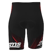 billiga Shorts, tights och byxor för män-Herr Cykelvägshorts Cykelshorts Cykel Shorts Byxor Bergscykling Vägcykling sporter 3D Tablett Cykel Andningsfunktion Snabb tork Svart Gul Polyester Elastan Kläder Cykelkläder