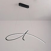 ieftine Lumini insulare-pandantiv cu LED lumina modernă a insulei include versiune reglabilă 95cm candelabru cu design unic, finisaje din aluminiu vopsite artistic 110-120v 220-240v
