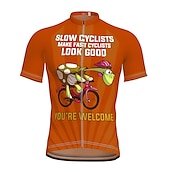 Χαμηλού Κόστους Ανδρικές φανέλες-Ανδρικά Φανέλα ποδηλασίας Γραφική Με Μοτίβο Γράμμα &amp; Αριθμός Κοντομάνικο Ποδήλατο Αθλητική μπλούζα Μπολύζες με 3 πίσω τσέπες Ποδηλασία Βουνού Ποδηλασία Δρόμου Γρήγορο Στέγνωμα Moale