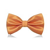economico Cravatte e papillon da uomo-papillon classico da uomo su papillon da smoking formale solido papillon da lavoro per feste di matrimonio - plaid 1 pz