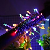 voordelige USB-lichtslingers-elegante bruiloft receptie feest led lichtsnoer usb aangedreven warm wit multi kleur kerst bruiloft decoratie 3m 6m 10m