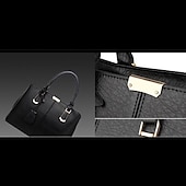 levne Kabelky a tote tašky-zelená dámská kabelka z umělé kůže – elegantní strukturovaná kabelka se zlatými akcenty do práce, na cesty i na každodenní nošení