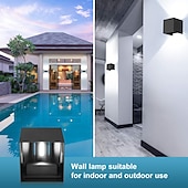 economico applique da esterno-All&#039;aperto Pretezione per occhi LED Illuminazione esterna da parete Camera da letto All&#039;aperto Alluminio Luce a muro IP65 85-265V 5-6 W