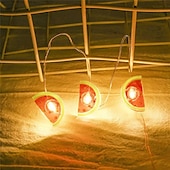 זול מופעל באמצעות בטריות-led אורות מחרוזת 2 m 20 נוריות aa מופעל על ידי סוללות led אורות תליית אבטיח אור פיות למסיבת בית פטיו חדר שינה חדר ילד קישוט הבית חם לבן