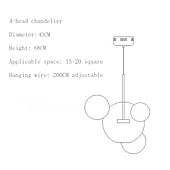 economico Luci a sospensione-lampada a sospensione 30 cm design unico alluminio led stile nordico 110-240 v