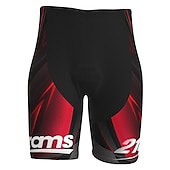 billiga Shorts, tights och byxor för män-Herr Cykelvägshorts Cykelshorts Cykel Shorts Byxor Bergscykling Vägcykling sporter 3D Tablett Cykel Andningsfunktion Snabb tork Svart Gul Polyester Elastan Kläder Cykelkläder