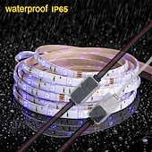 cheap LED Accessories-LED Light Strip Connector Waterproof Fixing Clip 4 Pin RGB Needle Male Type Waterproof Box Light Bar Accessory Box is Suitable for Fixing RGB 4Bin Connector Line