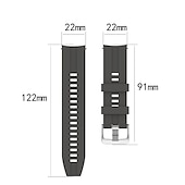 cheap Other Watch Bands-Watch Band for Huawei Huawei Watch GT2 46mm Silicone Replacement  Strap Breathable Sport Band Wristband