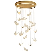 economico Luci Isola cucina-lampada a sospensione a led 35 cm lampada a sospensione a design singolo in acrilico stile nordico a led 110-240 v