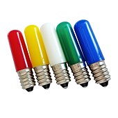 preiswerte LED-Globusbirnen-LED Globus Glühbirnen 10 Stück 1,5 W 80 lm E14 T22 2 LED Perlen integrieren LED dekorative weiß rot blau