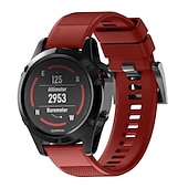 abordables Correas de reloj Garmin-Ver Banda para Garmin Enfoque S62 MARQ Descent G1 Aproximación S60 Fenix 7 Sapphire Solar / 6 Pro / 5 Plus Silicona Reemplazo Correa Ajuste rápido 22 mm Transpirable Correa Deportiva Pulsera