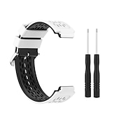 זול רצועות שעונים של Garmin-צפו בנד ל גרמין Approach S2 / S4 סיליקוןריצה תַחֲלִיף רצועה נושם רצועת ספורט אבזם קלאסי צמיד
