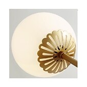 preiswerte Globus-Design-LED-Deckenleuchte 15 cm Globus Design Unterputzleuchten Metall geometrisches Messing modern 220-240v
