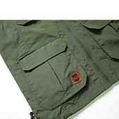 economico Gilet da Pesca per Uomo-Per uomo Gilet da pesca Gilet tattico militare Gilet / gilet da escursionismo Senza maniche Gilet / Gilet Giacca Superiore Esterno Traspirante Asciugatura rapida Leggero Multi Pocket Estate Elastene