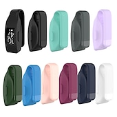 baratos Pulseiras de relógio Fitbit-Pulseira de Smartwatch Compatível com Fitbit Fitbit Inspire Inspire 2 / Inspire HR / Inspire Ace 2 Silicone Relógio inteligente Alça Elástico Ajustável Respirável Pulseira Esportiva Substituição