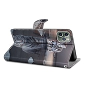 ieftine Carcase iPhone-Carcasă pentru telefon pentru iPhone 16e iPhone 16 iPhone 15 Pro Max Plus iPhone 14 13 12 11 Pro Max Mini SE X XR XS Max 8 7 Plus Carcasă portofel flip cu suport holder cartoon TPU PU piele