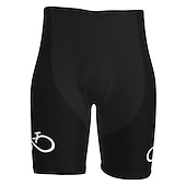 cheap Men&#039;s Shorts, Tights &amp; Pants-Men&#039;s Cycling Road Shorts Bike Shorts Cycling Padded Shorts Bike Shorts Padded Shorts / Chamois Mountain Bike MTB Road Bike Cycling Sports Graphic 3D Pad Cycling Breathable Quick Dry Black Yellow