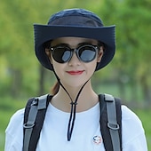 cheap Outdoor Headwear-Hat Sun Hat Bucket Hat Packable UV Protection Breathable for Cotton Summer Spring