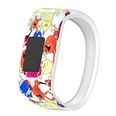tanie Opaski do zegarków Garmin-Pasek do zegarka na Garmin Vivofit 3 Garmin vívofit jr Garmin Vivofit JR2 Silikon Zastąpienie Pasek Oddychający Pasek sportowy Mankiet