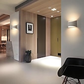 cheap Indoor Wall Lights-Lightinthebox LED Wall Lights G9 9W Floor Lamps Modern Wall Lamps for Living Room Bedroom Hallway Home Room Decorations Aluminum Material 220-240/ 110-120V