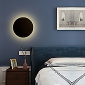 abordables Appliques murales encastrées-lightinthebox 1 lumière 15 cm applique murale LED lampes murales design circulaire mini style simple / moderne / contemporain salon chambre salle à manger lumière en métal 110-120v / 220-240v
